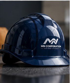 Navy MN Corporation hard hat